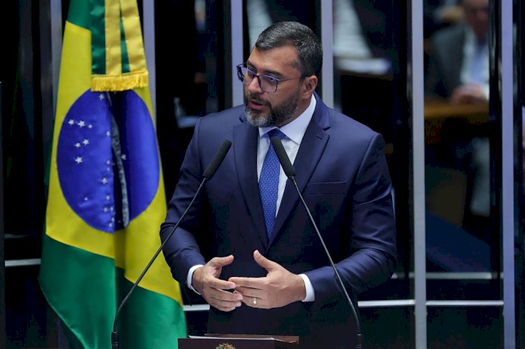 No Senado, Wilson Lima diz que é necessário proteger a Zona Franca para proteger a floresta