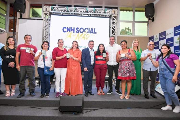 Governo do Amazonas anuncia 20 mil contemplados em novo ciclo do programa 'CNH Social'