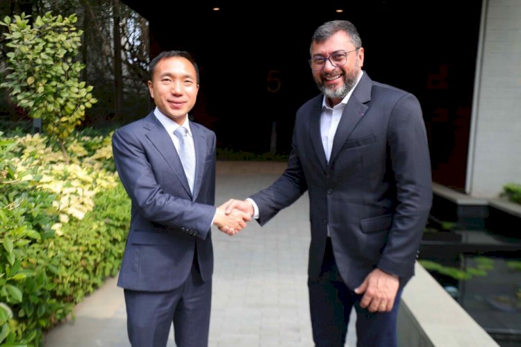 Wilson Lima conclui agenda na China com visita a gigante da tecnologia e encontro com prefeito de Shenzhen