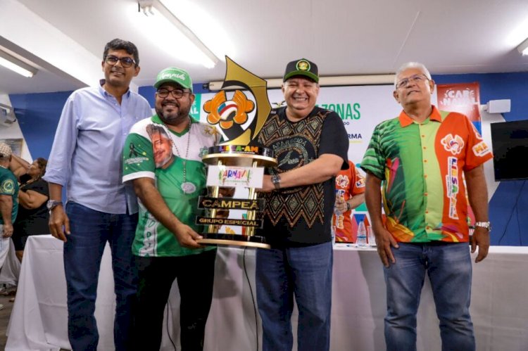 Aparecida se consagra tricampeã do Grupo Especial das escolas de samba de Manaus