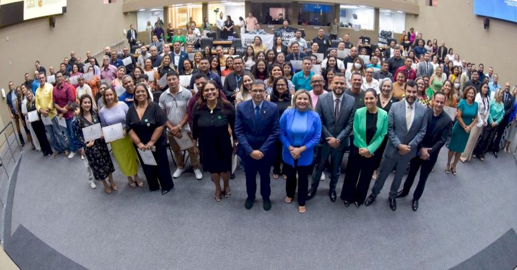 Servidores do sistema socioeducativo do Amazonas são homenageados na Aleam por propositura do deputado João Luiz