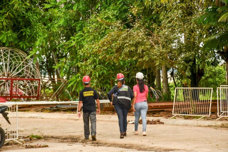 CREA-AM aprova andamento das obras na Cidade Garantido