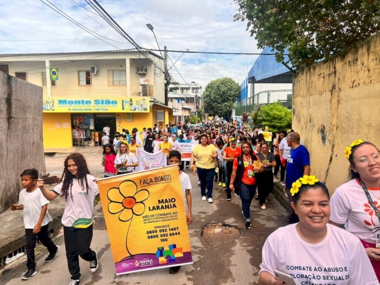 Maio Laranja: Governo do Amazonas realiza ações diversificadas nos Centros de Convivência da Família