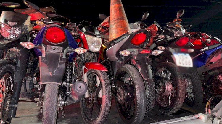 Detran-AM: Em quatro meses, mais de 300 motocicletas são removidas por falta de placa de identificação
