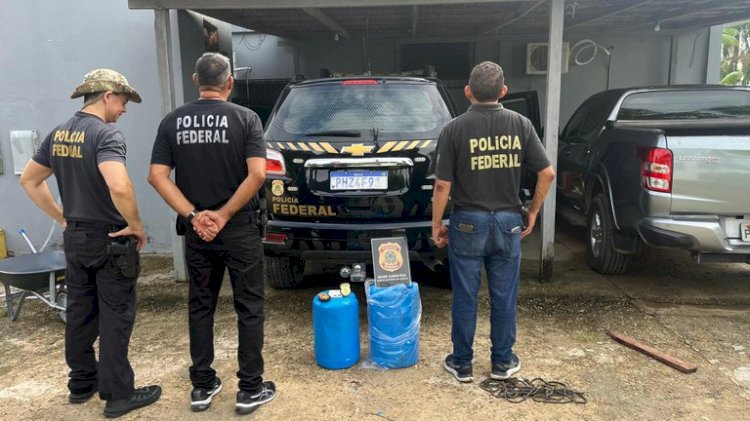 PF prende homem com 63kg de drogas no interior do Amazonas