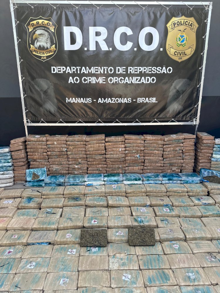 DRCO gera prejuízo de R$ 12 milhões ao crime organizado com apreensão de cerca de 600 quilos de maconha tipo skunk
