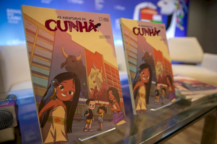 'As aventuras da Cunhã': Editora UEA lança HQ na Bienal do Livro 2025, no Rio de Janeiro