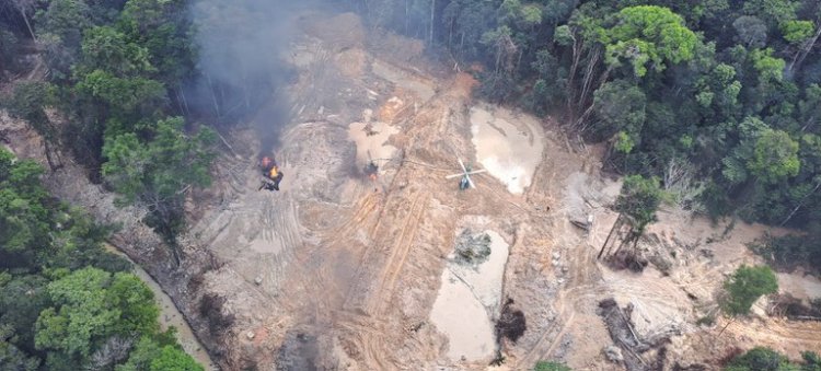 Nova frente de garimpo ilegal é desmantelada no sul do Amazonas