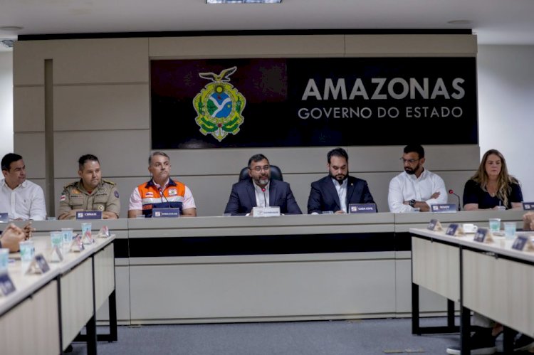 Governador Wilson Lima apresenta ações para enfrentamento à estiagem e faz balanço da Operação Cheia 2025