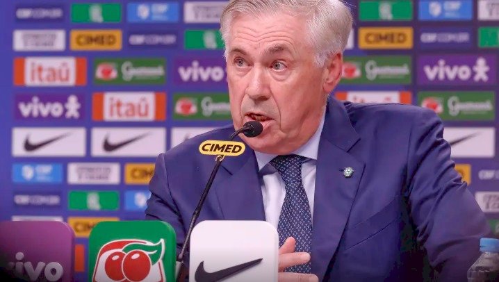 Ancelotti investe em novos jogadores em convocação para Eliminatórias