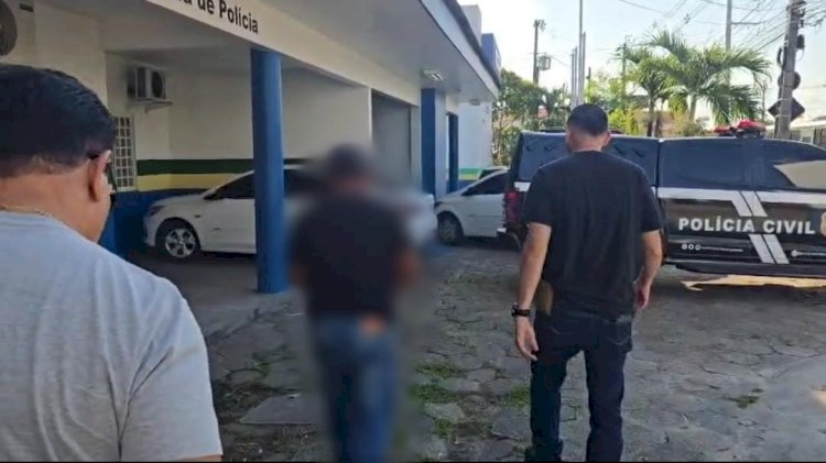Polícia Civil prende homem condenado a mais de 12 anos de prisão por homicídio qualificado