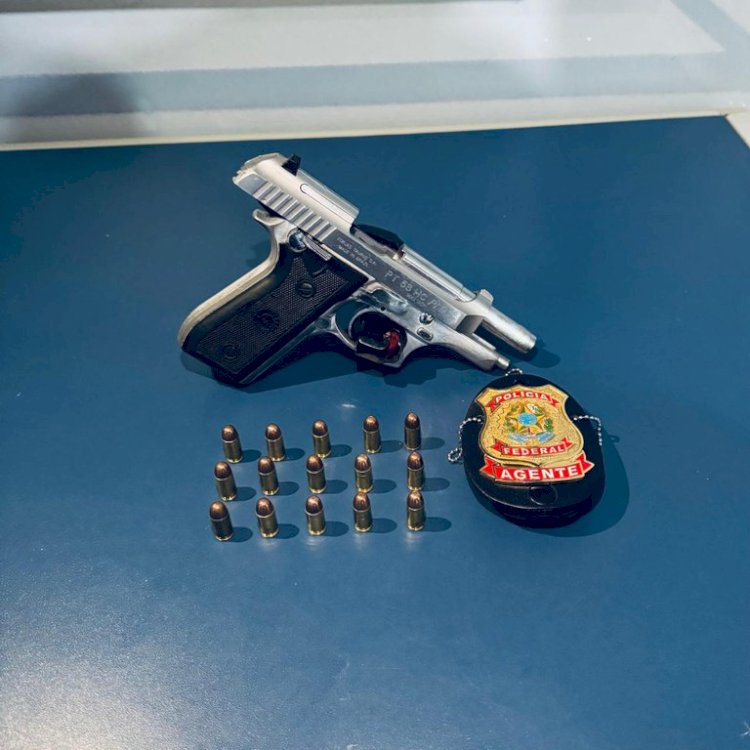 PF prende homem por porte ilegal de arma de fogo em Tabatinga