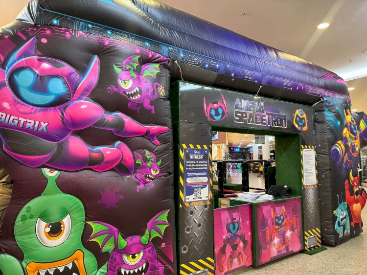 Sumaúma Park Shopping recebe Arena SpaceTron com diversão intergaláctica inédita em Manaus