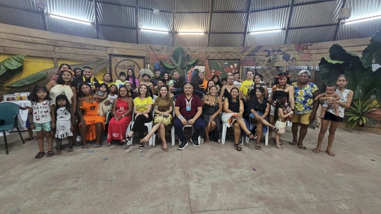 Oficina Caruanas forma 22 mulheres indígenas no Parque das Tribos e amplia vozes femininas na cultura amazônica