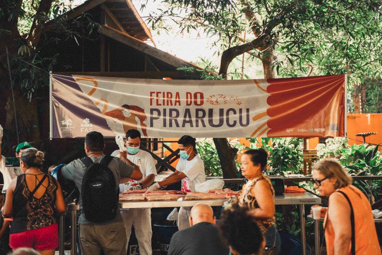 Feira do Pirarucu oferece pescado sustentável a preços acessíveis neste sábado (1º)