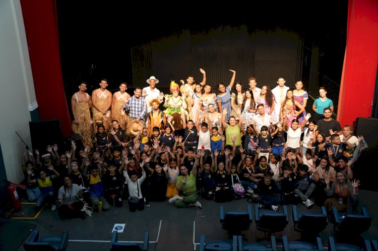 Temporada da Criança aproxima estudantes da cultura regional com o espetáculo ‘Lendas’