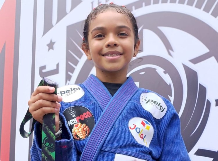 Atleta do Pelci conquista título mundial no Jiu-Jítsu Esportivo Kids em São Paulo