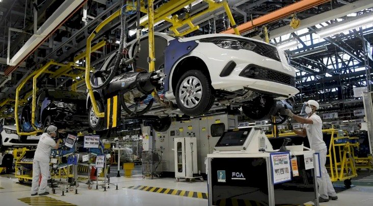 Produção de veículos cresce 3,5% em 2025