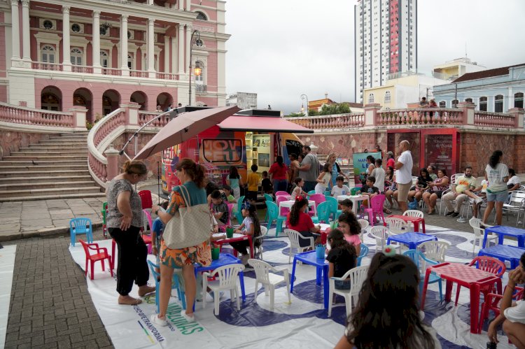 Festival de Férias movimenta o Largo São Sebastião no segundo dia de programação