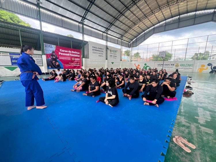 Governo do Amazonas abre novas vagas para o Curso de Defesa Pessoal Feminina em núcleos fixos de Manaus