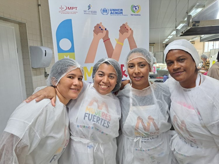 Em 2025, projeto impacta 200 mulheres refugiadas e migrantes com formação empreendedora