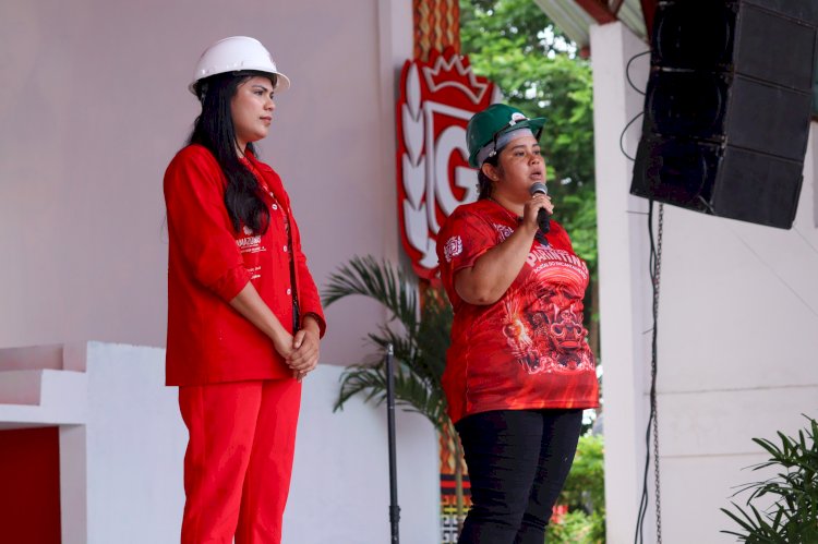 Boi Garantido inicia trabalhos nos galpões com orientações de segurança e ação de saúde para trabalhadores