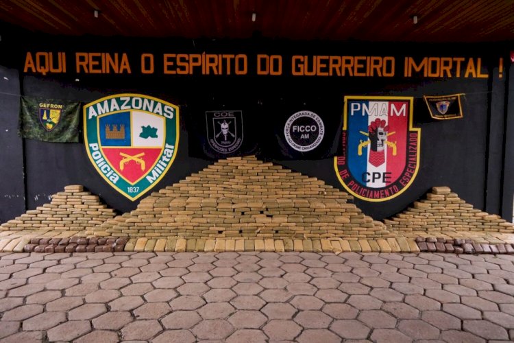 Amazonas aumenta apreensões de drogas, armas e munições, no primeiro trimestre de 2026