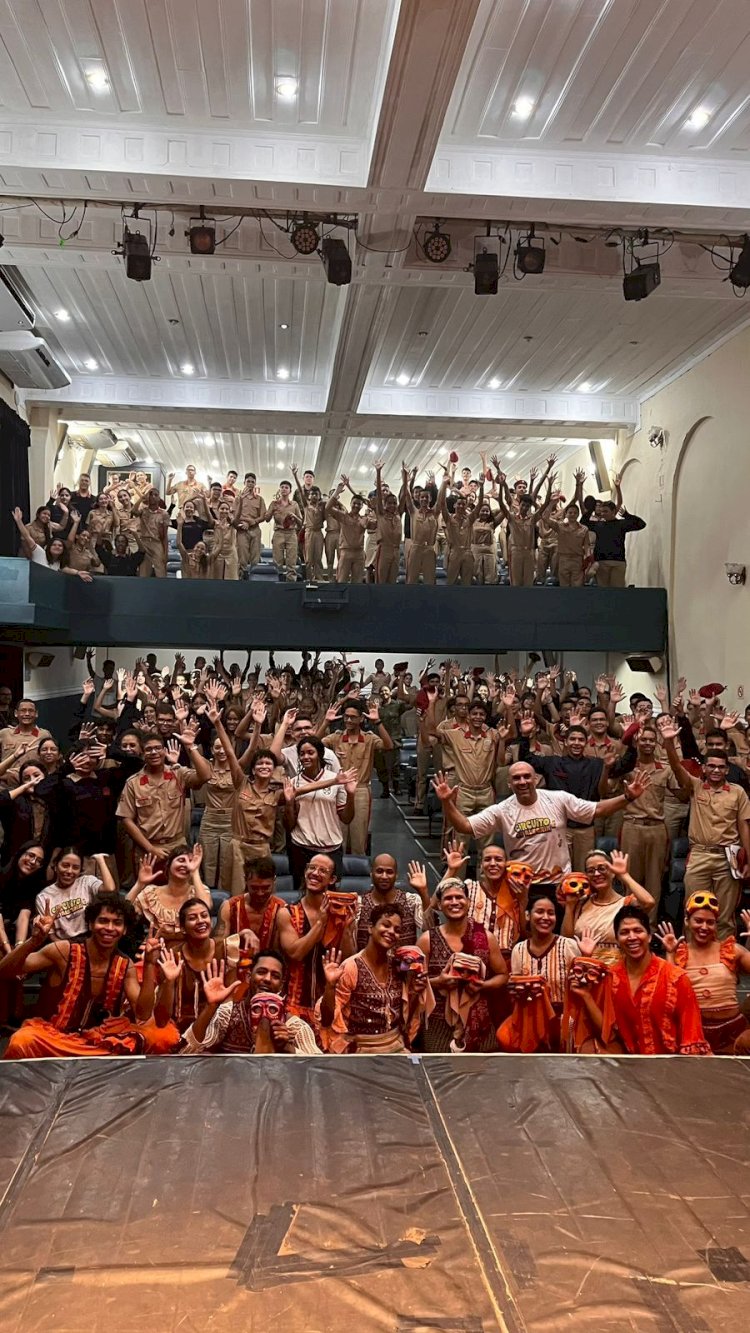 Projeto ‘Dança, Arte, Escola’ leva espetáculo e vivência cênica ao Teatro da Instalação