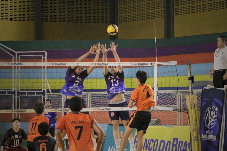 Semifinais do Brasileiro Sub-17 de Vôlei acontecem neste domingo (12/04) em Manaus
