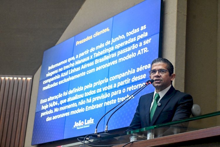 João Luiz denuncia tratamento desigual da Azul a clientes no Amazonas