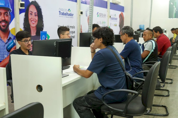 Sine Amazonas divulga 279 vagas de emprego para esta segunda-feira